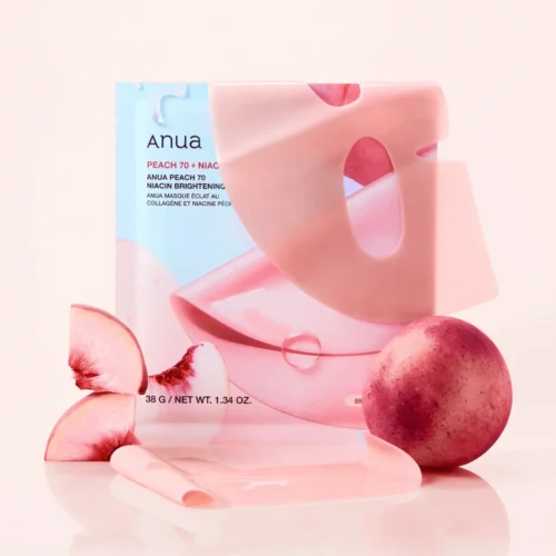 Anua Peach 70 Niacin Brightening Collagen Mask 38g - 1 BOX / 4 PCS