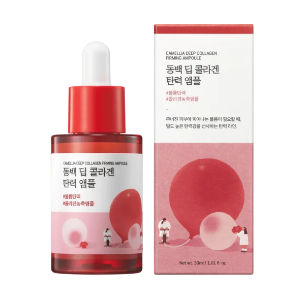 ROUND LAB Camellia Deep Collagen Firming Ampoule 30ml