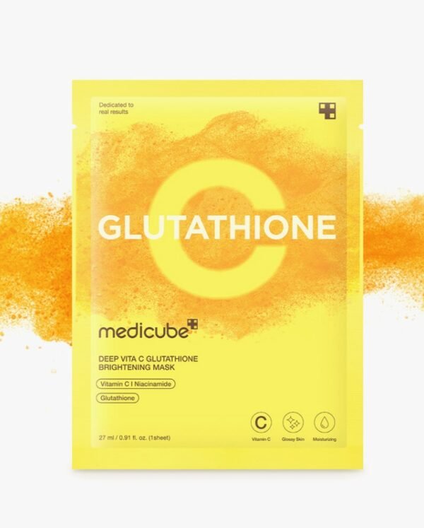 MEDICUBE Deep Vita C Glutathione Brightening Mask 27ml