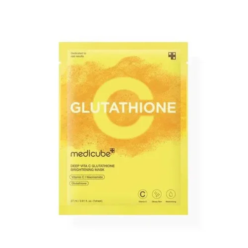 MEDICUBE Deep Vita C Glutathione Brightening Mask 27ml