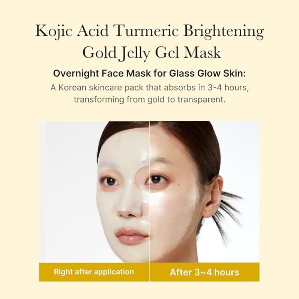 MEDICUBE Kojic Acid Turmeric Brightening Gel Mask 28g