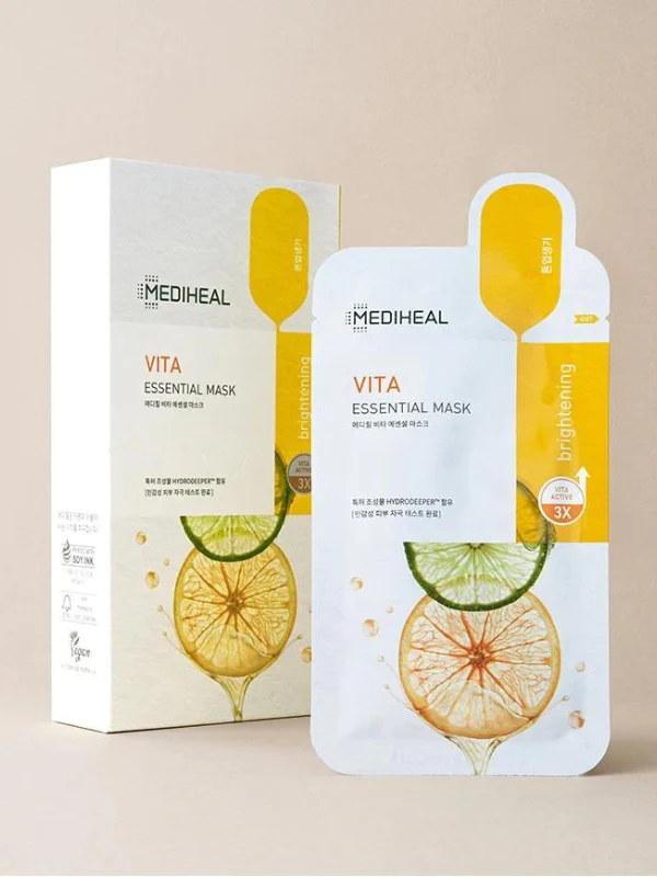 MEDIHEAL Vita Essential Mask 24g - 1 BOX / 10 PCS
