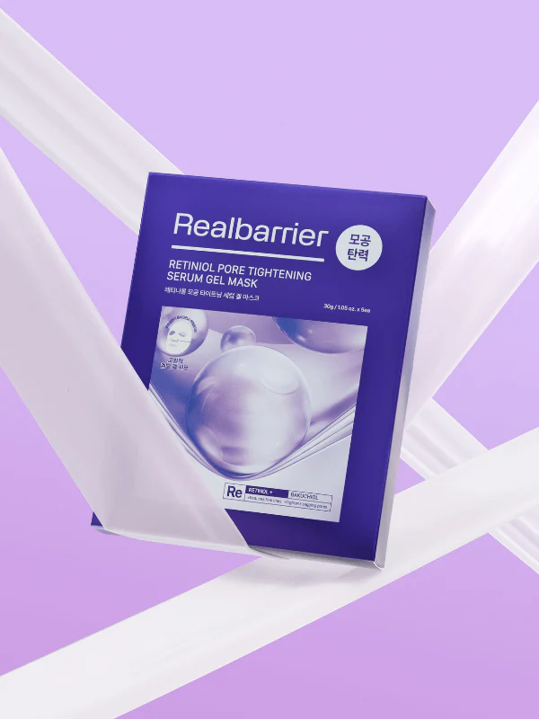 REAL BARRIER Retiniol Pore Tightening Serum GelMask 30g - 1 BOX / 10 PCS