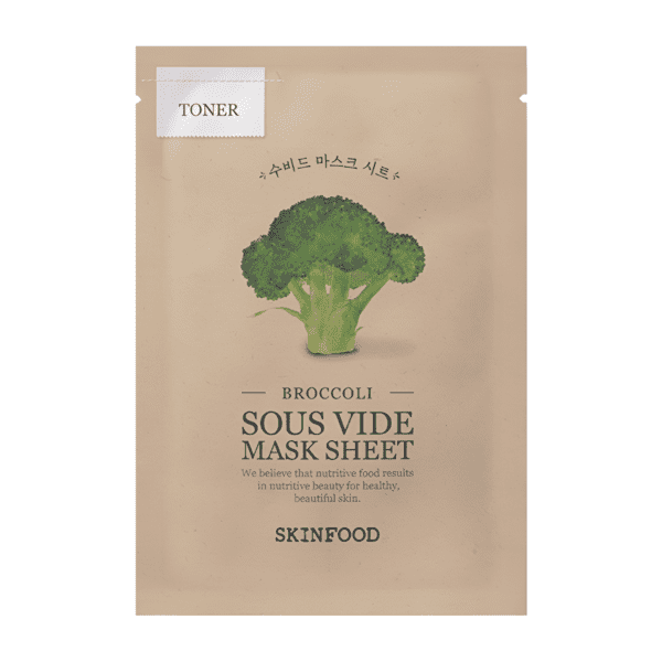 SKINFOOD Broccoli Sous Vide Mask Sheet 10pcs