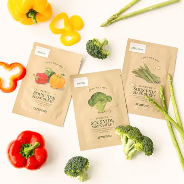 SKINFOOD Paprika Sous Vide Mask Sheet 10pcs