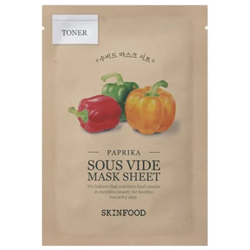 SKINFOOD Paprika Sous Vide Mask Sheet 10pcs