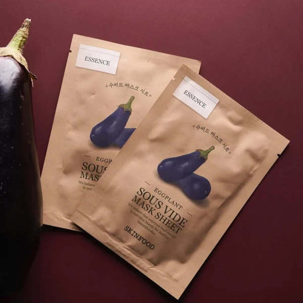 SKINFOOD Eggplant Sous Vide Mask Sheet 10pcs