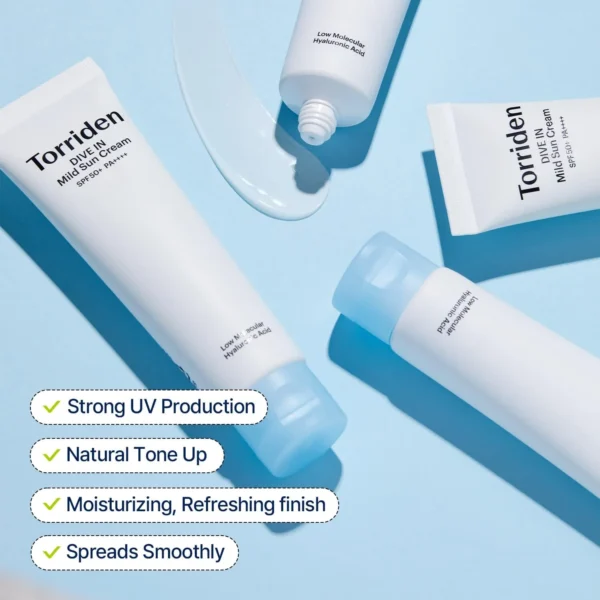 TORRIDEN Dive-In Mild Sun Cream 60ml