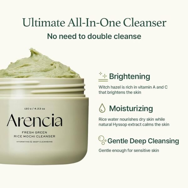 ARENCIA Fresh Green Cleanser 120g