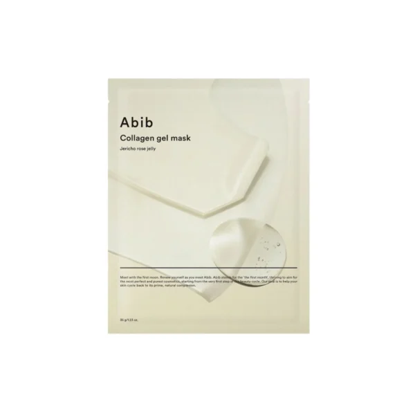 ABIB Masque Gel Collagène Rose de Jéricho 4pcs