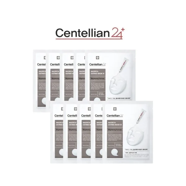 CENTELLIAN24 Masque Madeca Derma Éclaircissant 10pcs