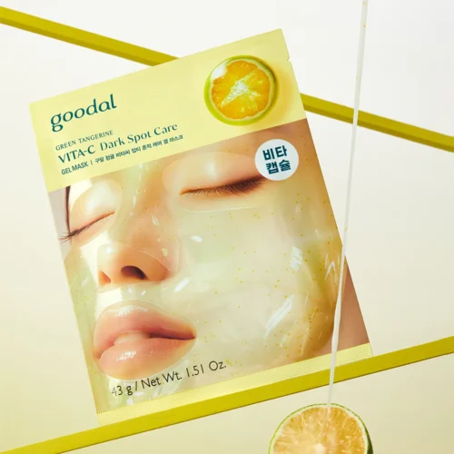 GOODAL Masque Gel Vita C Mandarine Verte Anti-Taches 5pcs