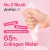 NUMBUZIN Masque Collagène Rose PDRN No.2 (4pcs)