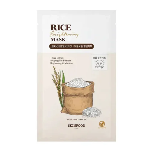 SKINFOOD Masque Éclaircissant Riz 10pcs