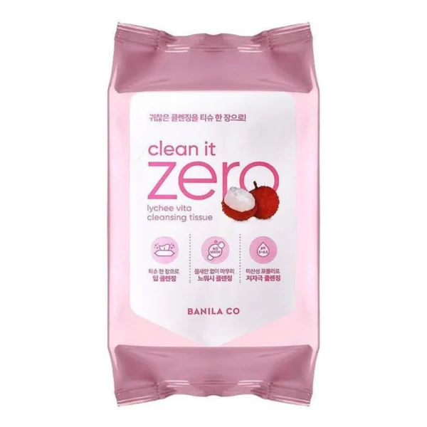 BANILACO Clean It Zero Cleansing Tissue Lychee 30pcs