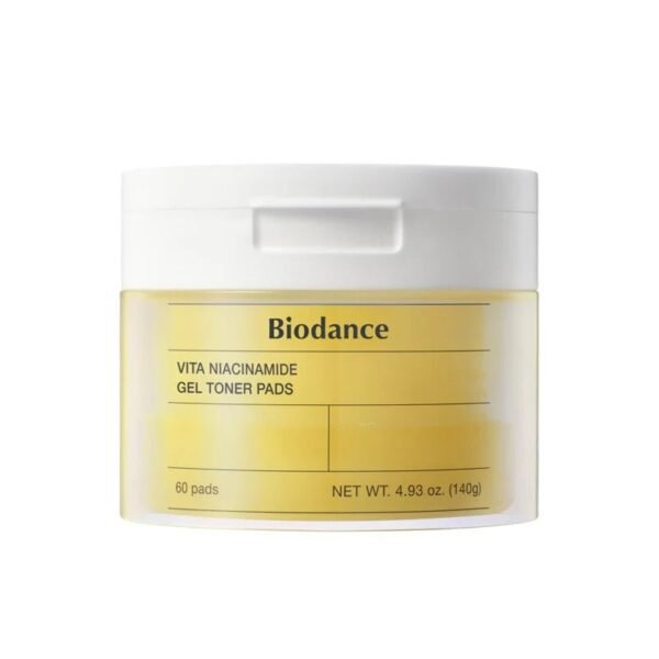 Biodance Vita Niacinamide Gel Toner Pad 140g
60pads