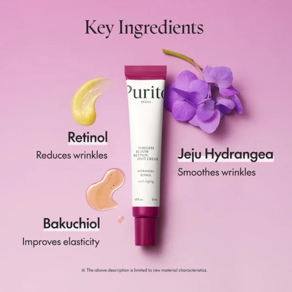 PURITO Timeless Bloom Retinol Spot Cream 30ml