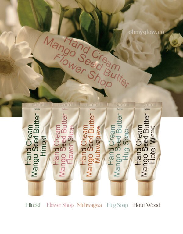 HETRAS Perfumed Mango Seed Butter Hand Cream 50ml - Bombshell