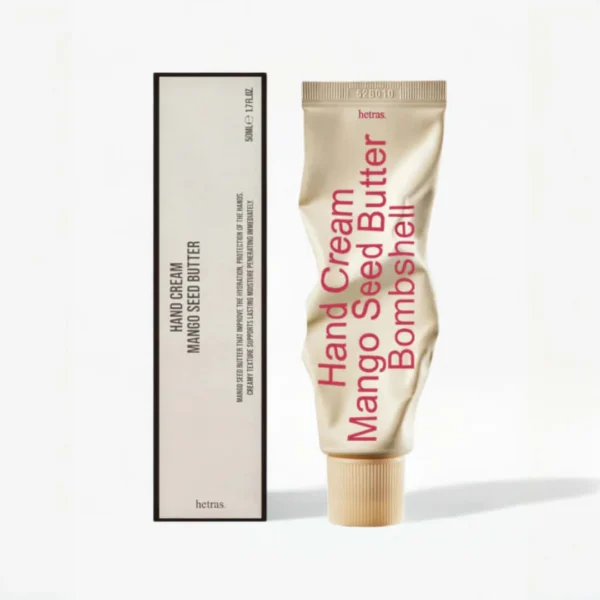 HETRAS Perfumed Mango Seed Butter Hand Cream 50ml - Bombshell