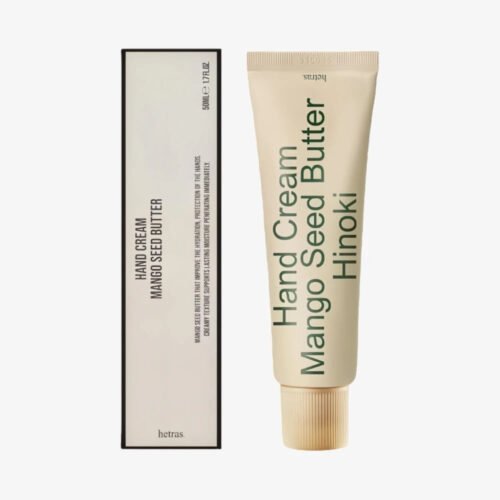 HETRAS Perfumed Mango Seed Butter Hand Cream 50ml - Hinoki