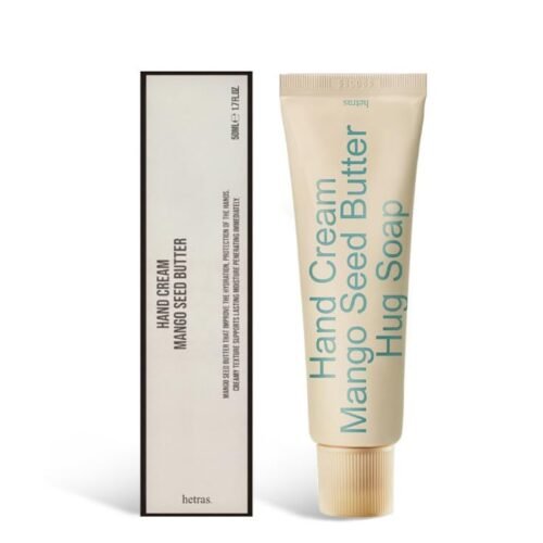 HETRAS Perfumed Mango Seed Butter Hand Cream 50ml - Hug Soap