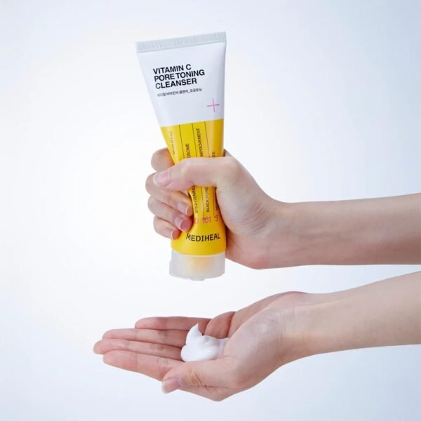 MEDIHEAL Vitamin C Pore Toning Cleanser Set 120mlx2