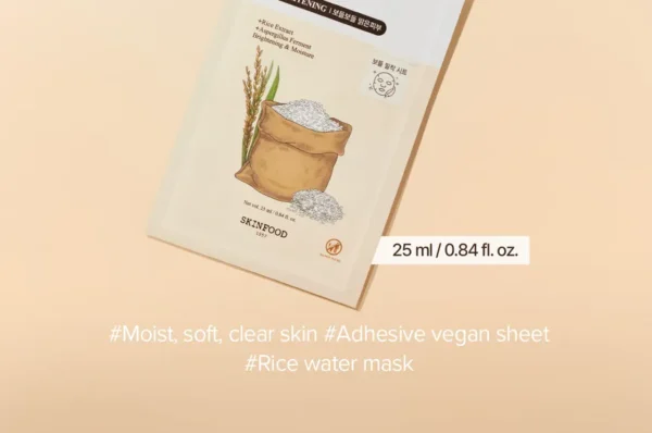 SKINFOOD Rice Brightening Mask 10pcs