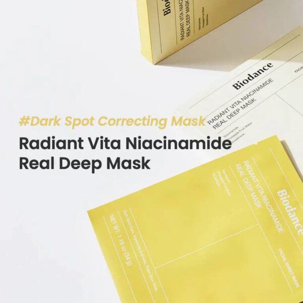 Biodance Radiant Vita Niacinamide Real Deep Mask 1pc