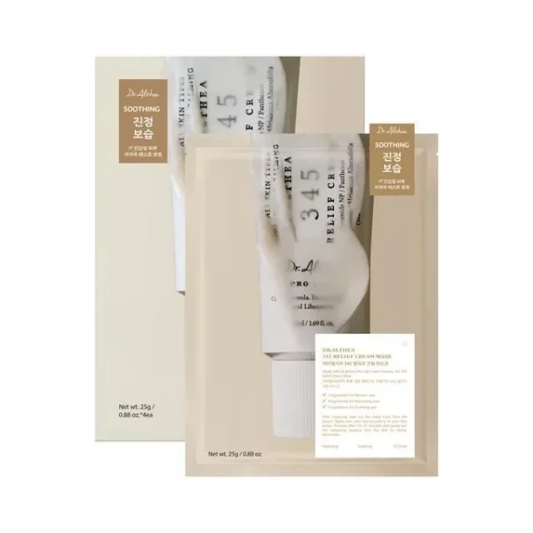 DR. ALTHEA 345 Relief Cream Mask 4pcs