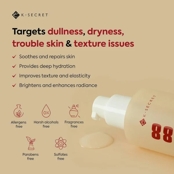 KSECRET Seoul 1988 Essence Snail Mucin 97% + Rice 100ml