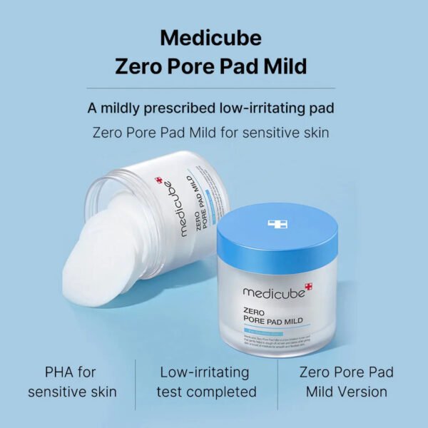 MEDICUBE Zero Pore Mild Pad 155g - 70 pads