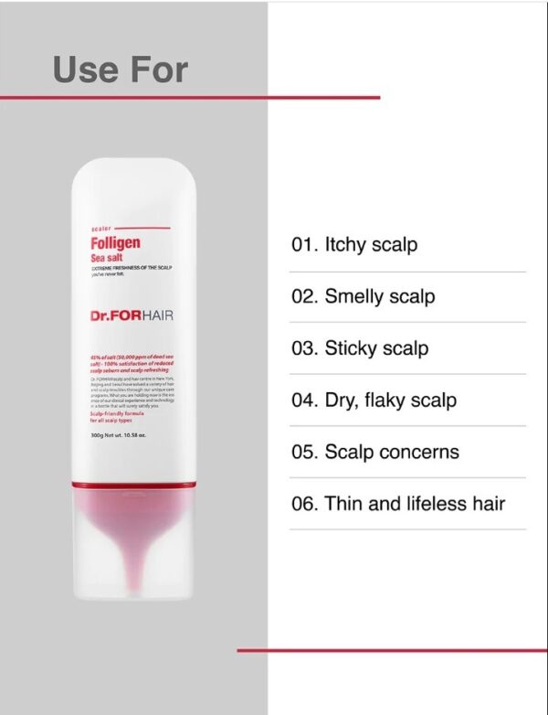DR. FORHAIR Folligen Sea Salt Scaler 300ml