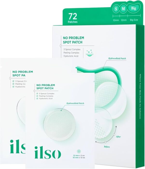 ILSO No Problem Spot Patch 72 Patches