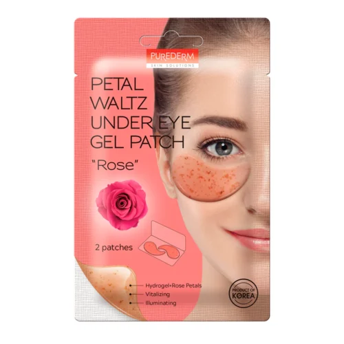 PUREDERM Petal Waltz Under Eye Patch Rose 1 Pairs-8809541198991 PUREDERM Petal Waltz Under Eye Patch Rose 1 Pairs