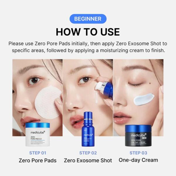 MEDICUBE One Day Exosome Shot Pore Ampoule 7500 30ml