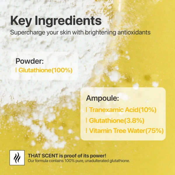 NUMBUZIN No.5 Ampoule Anti-Taches Glutathion + TXA 10g