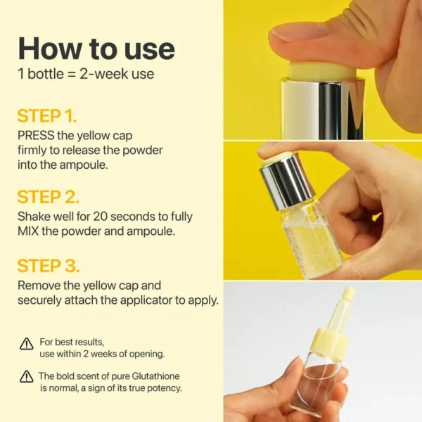 NUMBUZIN No.5 Ampoule Anti-Taches Glutathion + TXA 10g